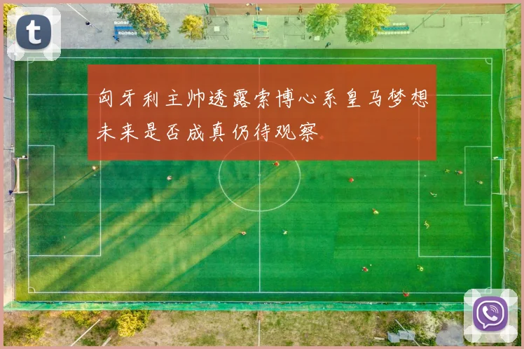 匈牙利主帅透露索博心系皇马梦想未来是否成真仍待观察